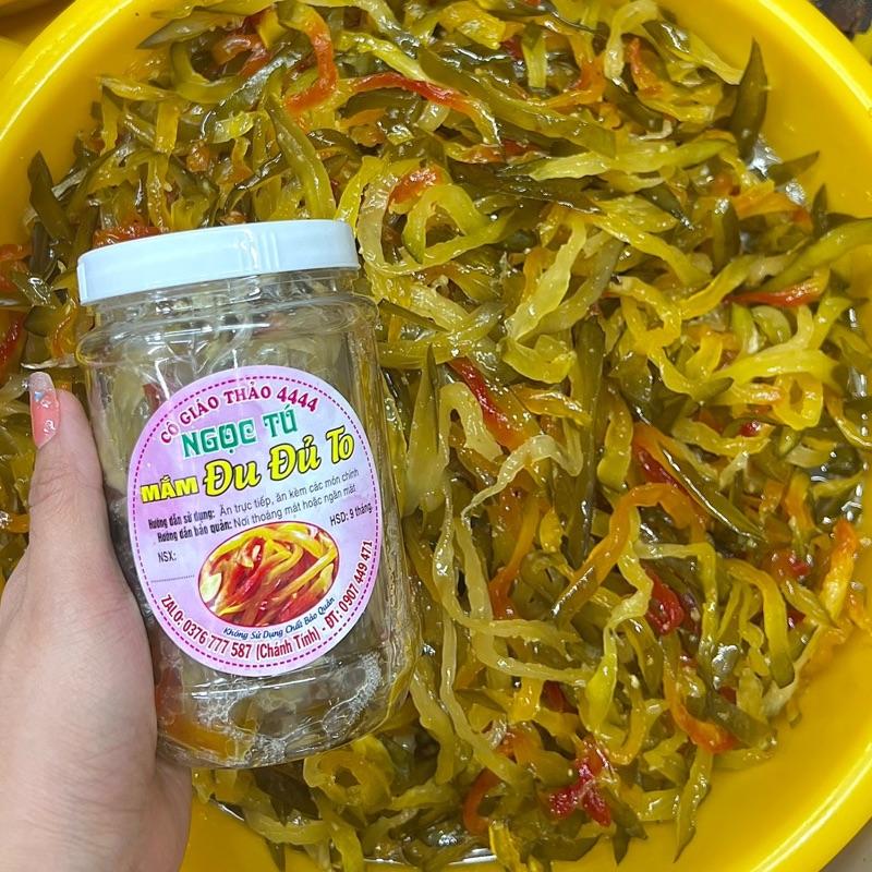 DƯA MẮM ĐU ĐỦ SỢI TO HỦ 500G