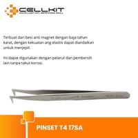 Gambar CELLKIT Pinset Bengkok Stainless Steel T4 17SA dari CELLKIT Kota Surabaya 2 Tokopedia