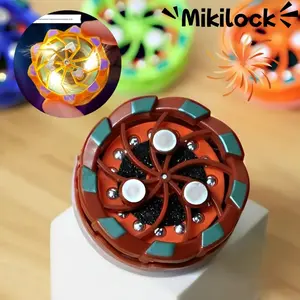 【CD】Mikilock mainan penghilang stres/mainan menarik/Mainan anak bercahaya/mainan gyro