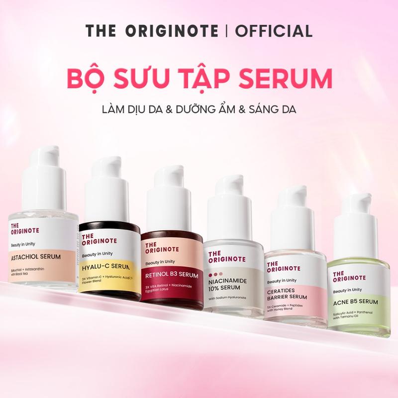 Serum The Originote Hỗ Trợ Giảm Mụn Làm Dịu Da Dưỡng Ẩm Sáng Da Với 2.5% Salicyl