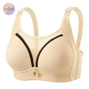 Bra Push Up Motif Polos Model Mesh Tanpa Kawat Busa Tipis