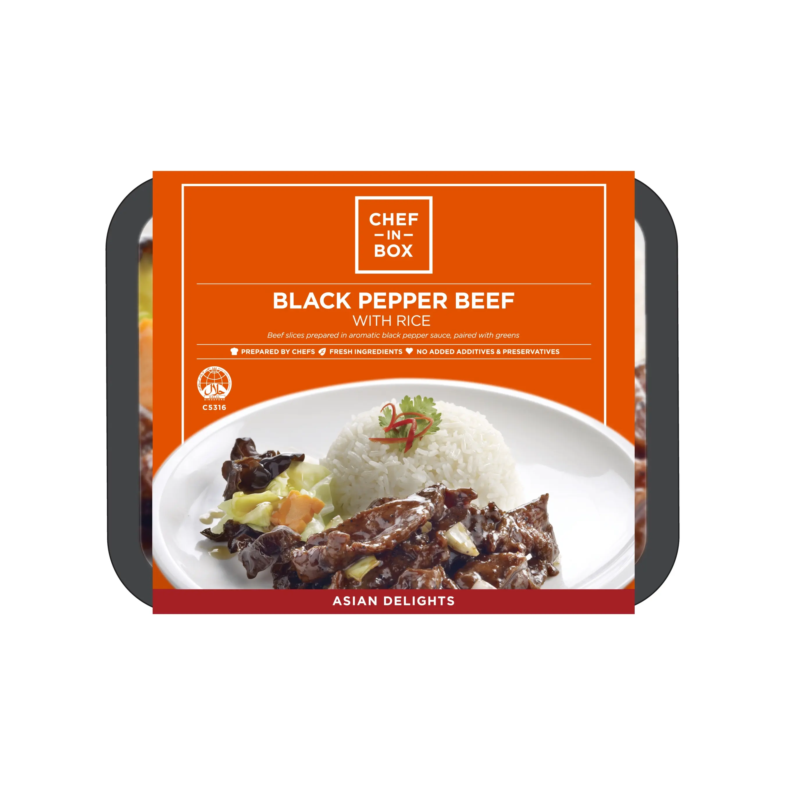 Chef-in-Box Black Pepper with Rice