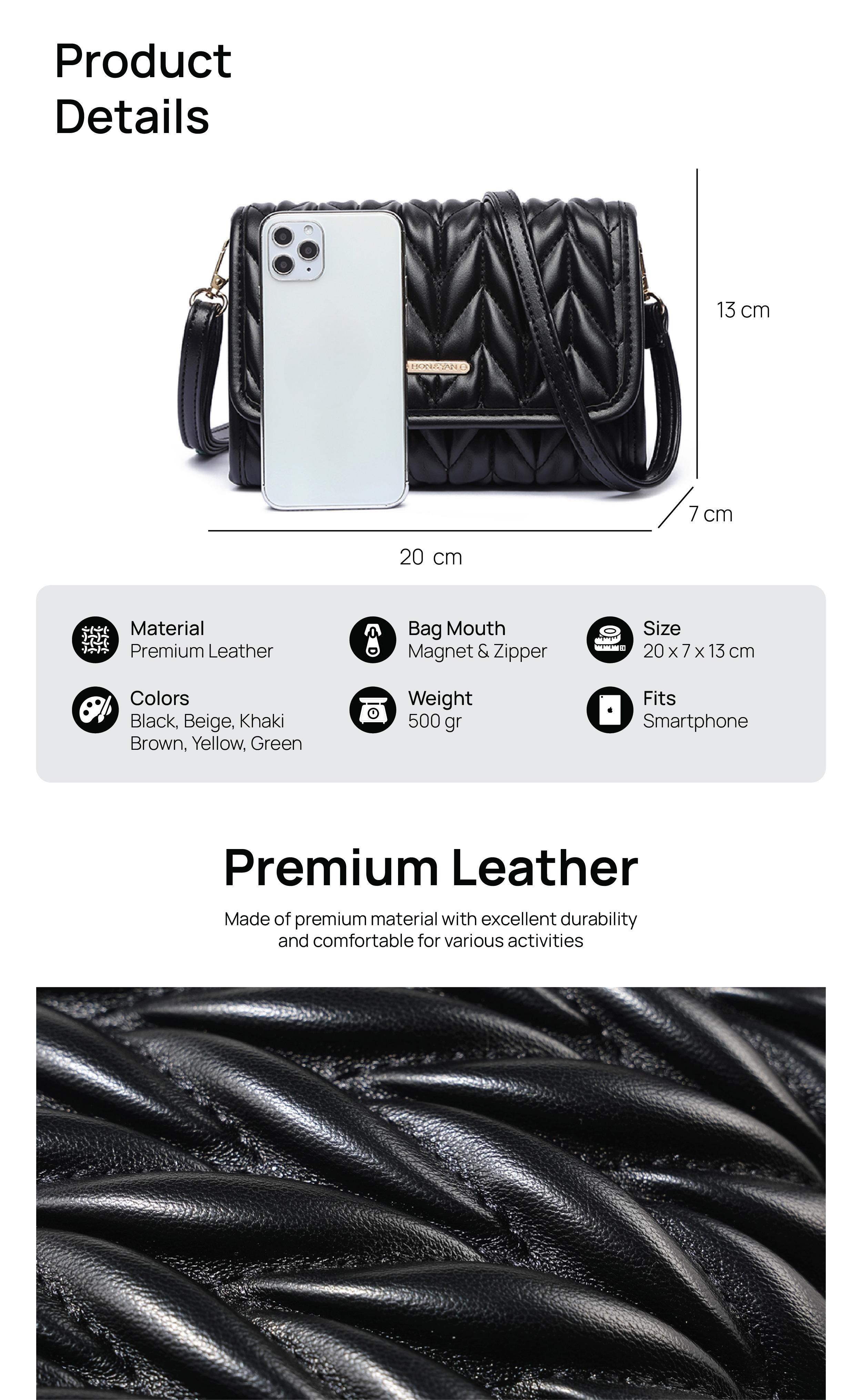 [BEST] Tas Selempang Wanita Kulit Sling Bag - Disha