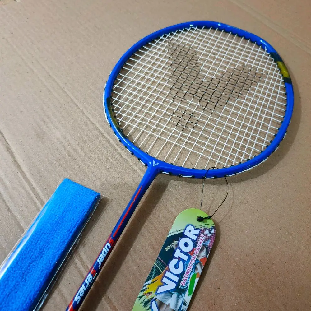 Raket Bulutangkis Victor tanpa sambungan 21 lbs - 23 lbs + bonus grip badminton