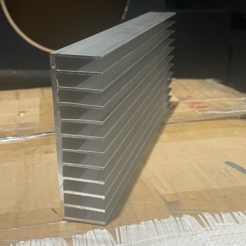 heatsink 12 sirip 40cm tebal 4mm | pendingin 12sirip lebar 12cm panjang 40 cm hetsing 3