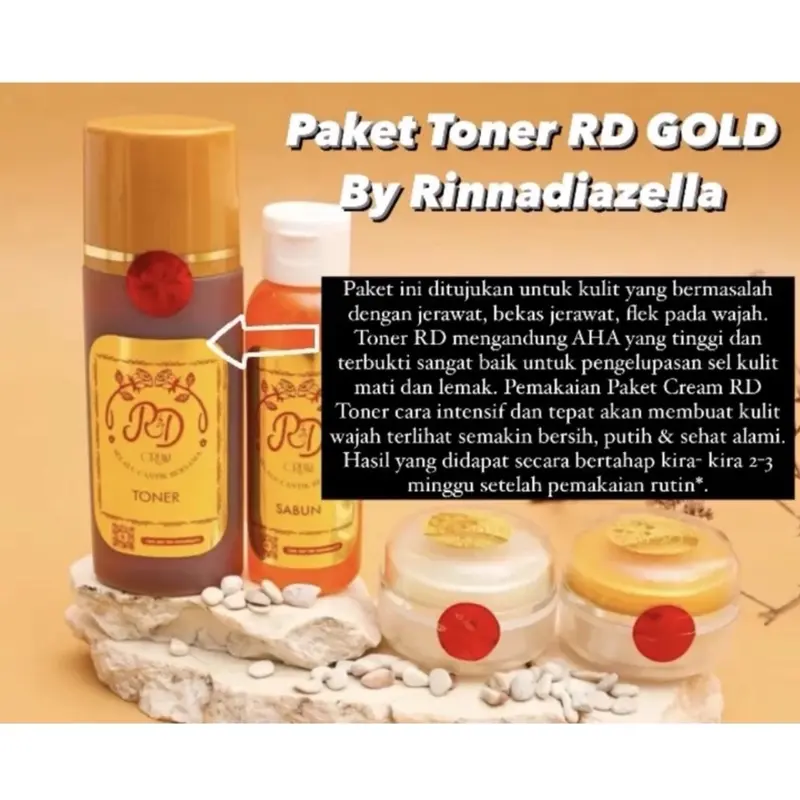 PAKET RD GOLD  By Rinna Diazella 3