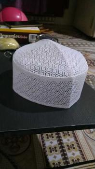 Product Review of (ECER)PECI KOPIAH ALDAN JARING/HRG TERMURAH Peci Songkok Muslim Nyaman Hitam Putih Dewasa Motif Haji Pria from L**s O**c 0