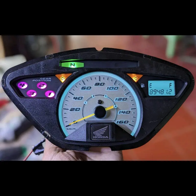 mesin speedometer honda supra x 125 custom 02 1