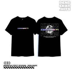 T-SHIRT KAOS IKSPI KERA SAKTI MENYALA REFLEKTIF HOLOGRAM 1980 DISTRO SABLON COMBED