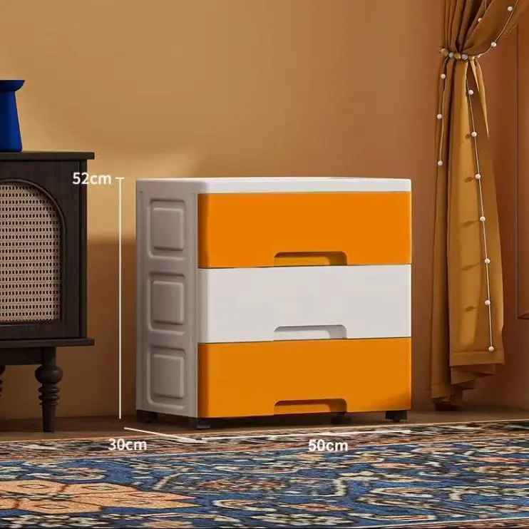 【Putih+Oranye】3-Lapisan