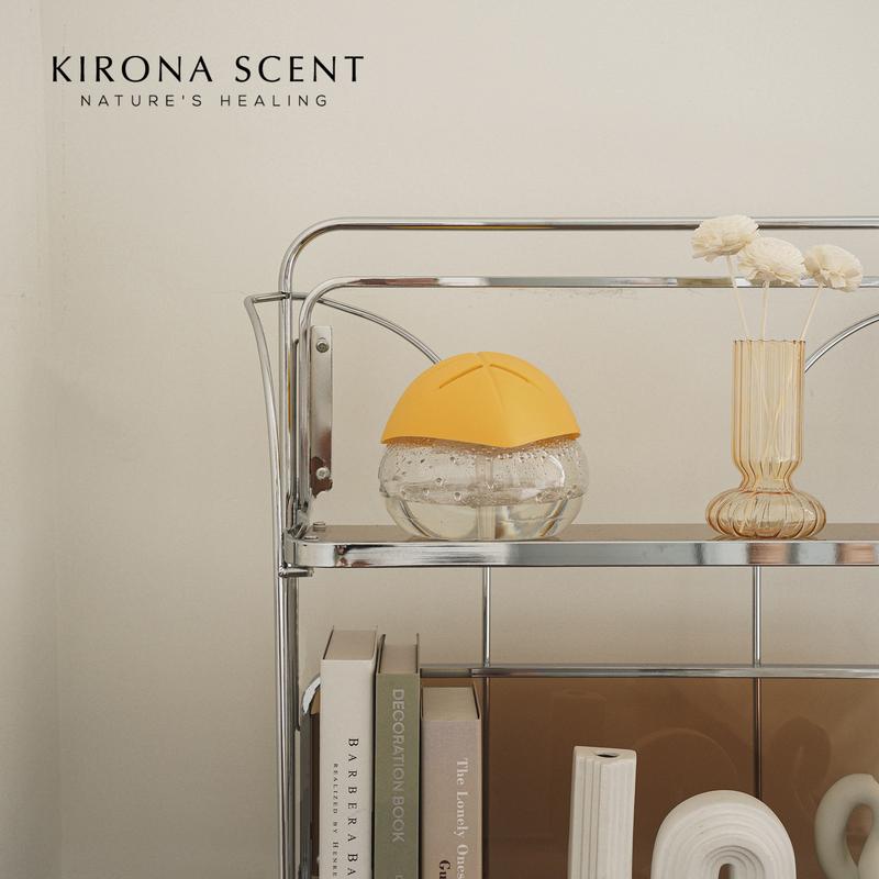 [KIRONA SCENT] Purity Leaf Air Purifier | Yellow | Air Purification | Home & Office Air Purifiers | Water Based Essential Oil | Hotel Scents 1