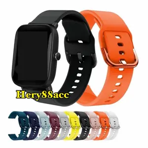 Strap Smartwatch 1nfinix XWatch H4 XW4L Tali Jam Rubber Colorful Buckle Model Active