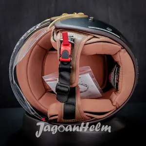 DISKON CARGLOSS HELM YRH HIJAB SOLID | YR RETRO CARGLOS | Motorcycle