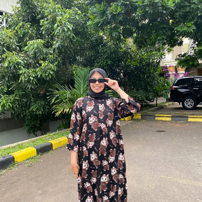 Daster gamis lengan panjang 0