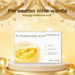 DOORENGLOW Pil Pengencang Intim untuk Keutuhan dan Kekuatan Area Intim Cocok untuk Penggunaan Sehari-hari Memberikan Rasa Percaya Diri dan Kenyamanan