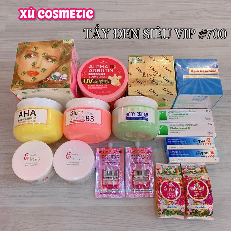 Kem Body Xù Cosmetic CBX-01-TẨY ĐEN SIÊU VIP #700 
