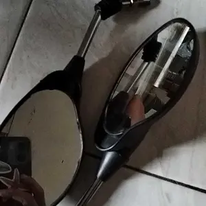 Spion X1 Cap Yamaha Gagang Crome Dan Hitam - Spion X1 Yamaha Universal Buatan Lokal