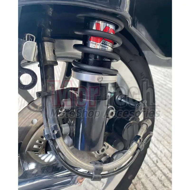 Shock Shockbreaker Depan YSS X Pro Low Fitment 185mm Vespa Sprint Primavera LX S 125 LXV Vespa ZIP Shockbreaker Vespa Matic YSS Hydraulic Front 7
