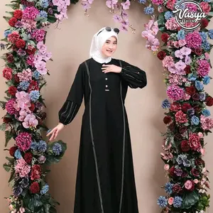 vasya fashion rumaisa abaya Sabrina anti UV untuk santai dan umroh