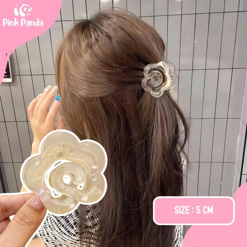 Paket Jepitan Rambut Korea Aesthetic 80pcs Paket Usaha Aksessoris Rambut Wanita Bahan Plastik Free Ikat Rambut 4