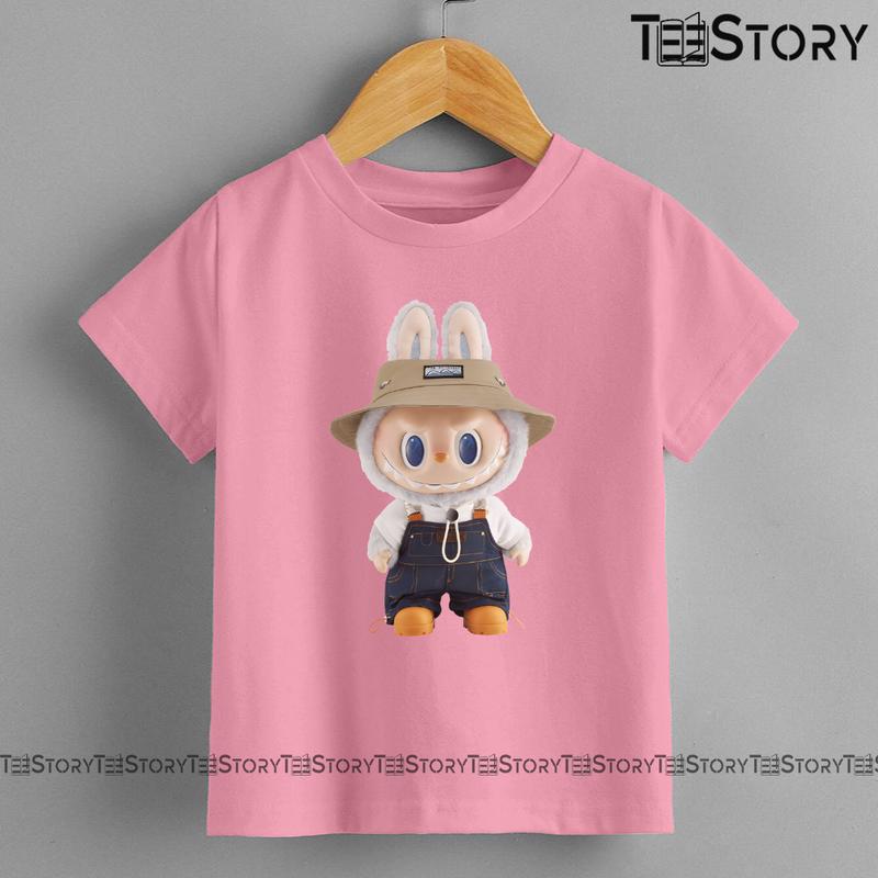KAOS ANAK LABUBU WILD LUCU KIDS T-SHIRT FASHION CEWEK COWOK LAKI-LAKI PEREMPUAN KATUN PREMIUM DISTRO LENGAN PENDEK CUSTOM SERAGAM PROMOSI GROSIR COD 2