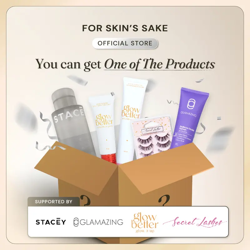 Add on Deals FREE MYSTRY BOX Random Product Min Purchase 400k Mascara Bibir Lipstik Wajah Eyeliner Foundation etc 1
