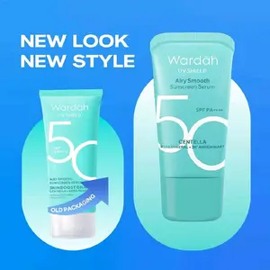 Wardah UV Shield Sunscreen Serum SPF 50 PA++++ 25ml Perlindungan UV Terbaik untuk Semua Jenis Kulit