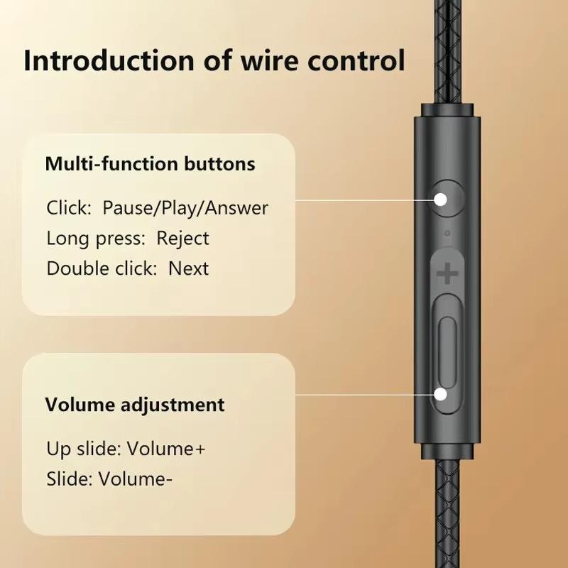 Tai Nghe Chơi Game Có Dây HiFi Âm Thanh Vòm - Jack 90° Type-C & 3.5mm, Có Mic | Tương Thích Samsung Galaxy S24/S23 & iPhone 15, Trải Nghiệm Âm Thanh Đỉnh Cao 5