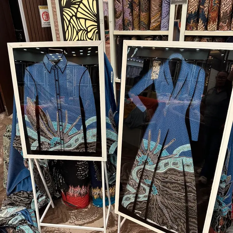Kain Batik Polyester/ Bahan Batik/ Batik Jatuh