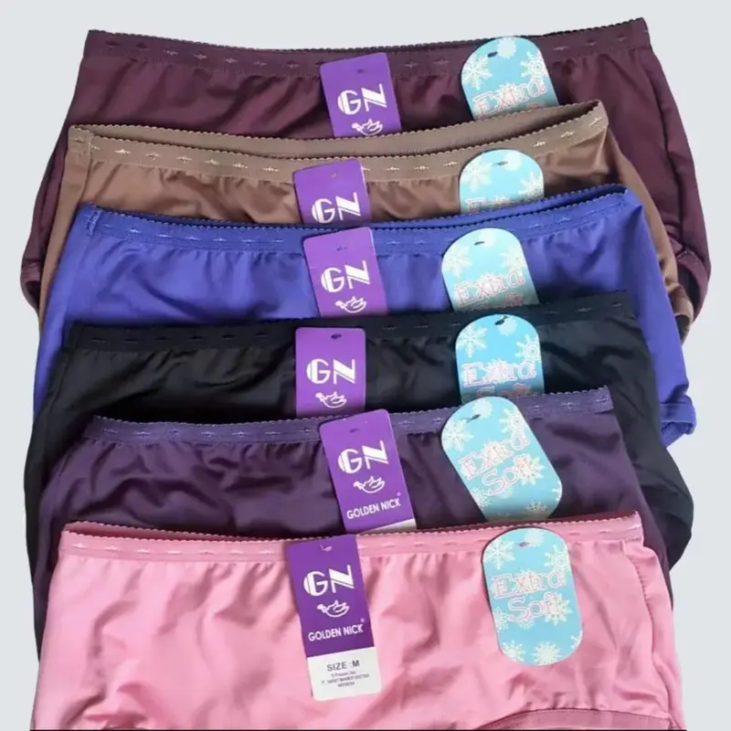 6 PCS CELANA DALAM GOLDEN NICK TYPE 921/ CELANA DALAM WANITA DEWASA/SUPER SOFT/TERBARU Nyaman 0