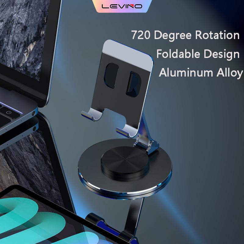 LEVINO 720 Degree Rotation Foldable Phone Stand Aluminum Alloy - TikTok ...