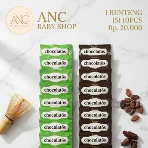 Chocolatos Minuman Serbuk Renteng Isi 10 Pcs Full Chocolate & Smooth Matcha
