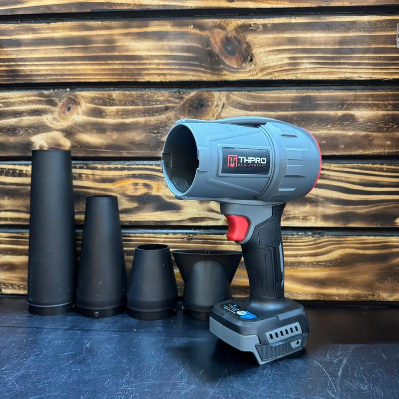 Thổi phản lực THPRO máy thổi gió phản lực turbofan Động cơ không chổi than ,dùng pin chân pin phổ thông không pin sạc