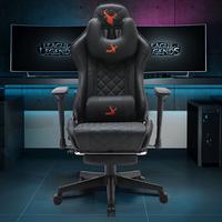 Gambar SAGE SG5 With Footrest Gaming Chair Kursi bangku gamer 180° - SG-5 - SG 5 HITAM dari sage store_NEW Kota Administrasi Jakarta Utara 4 Tokopedia