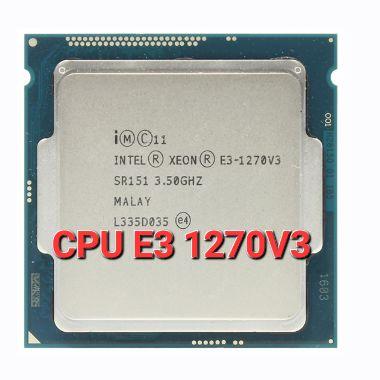 Intel CPU Xeon E3-1270V3 3.50GHz LẮP MAIN H81 cpu E3 1270v3