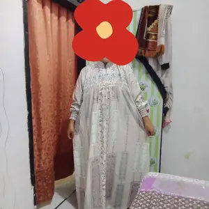 Atirah Abaya Kaftan Dress Bahan Barbara Motif Cantik Nyaman Elegan By irmalaila