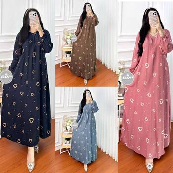Product Review of BALENA MIDI DRESS GAMIS CRINKEL PREMIUM TERBARU JUMBO POLOS BUSUI from s**✨ 0