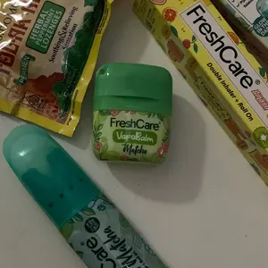 FRESHCARE SMASH DOUBLE INHEALER ROLL ON 8 ML FRESHCARE SMASH MATCHA DAN MERAH