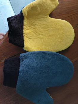Product Review of Sarung Tangan Cuci Mobil Motor wash mitt detailing microfiber dua sisi Car from D**A 0