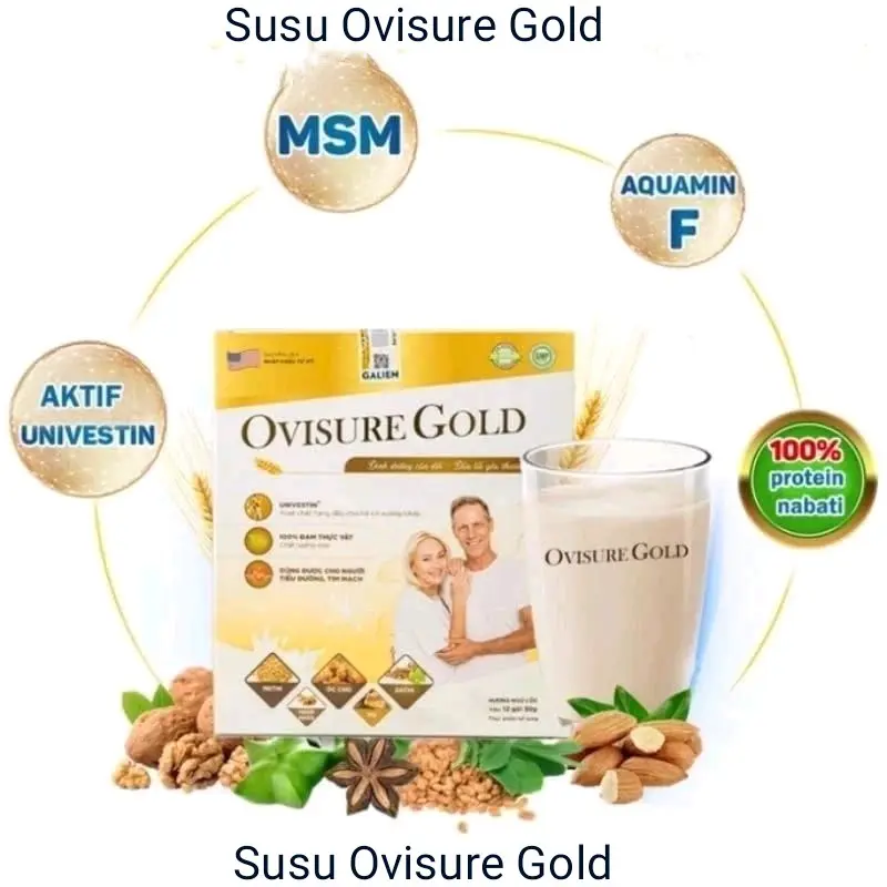 Ovisure Gold Original Susu Tulang dan Sendi Milk