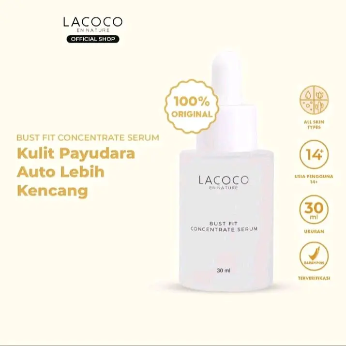 Lacoco Bust Fit Concentrate Serum 30ml Perawatan Payudara Wanita 2