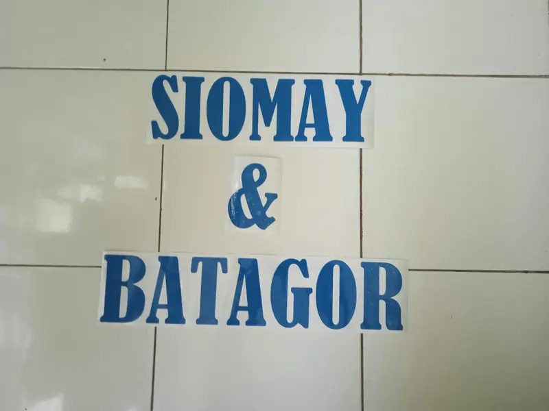 Stiker Tulisan Gerobak atau Dagang Ukuran 10 cm 1