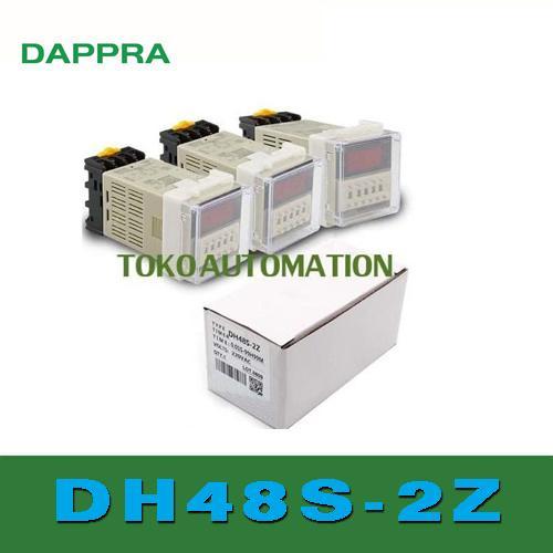 Jual DH48S-2Z Timer Digital Time Delay Relay DH48S 2Z 220V dan Socket ...