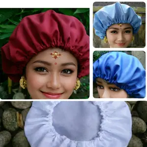 topi bulat shower produksi linen asahi
