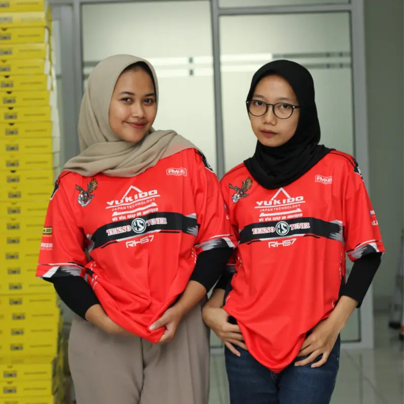 RM146- Jersey Yukido Race Team X Tekno Tuner Red Series Full Printing Jersey Sport 4