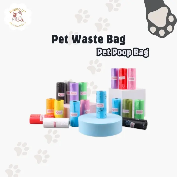 PAWED UP Pet Waste Bag / Poop Bag / Kantung Sampah Plastik Kotoran Anjing Kucing