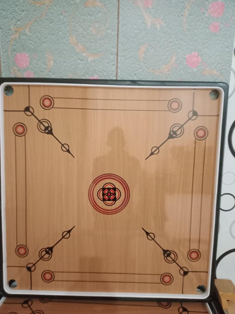 Papan karambol lengkap biji+ kristal karambol ukuran dari 90-60cm Board