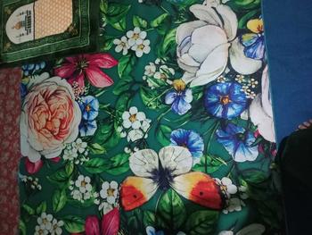Product Review of RAJA - Karpet Lantai Eropa Anti Slip Bahan Polyester Alas Karet Motif Estetik Karpet Ruang Tamu Modern Carpet from N**K 2