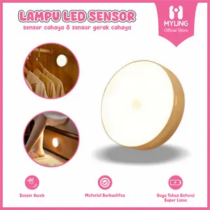 MYUNG Lampu Malam LED Sensor Otomatis Emergency Gerak Tempel Serbaguna