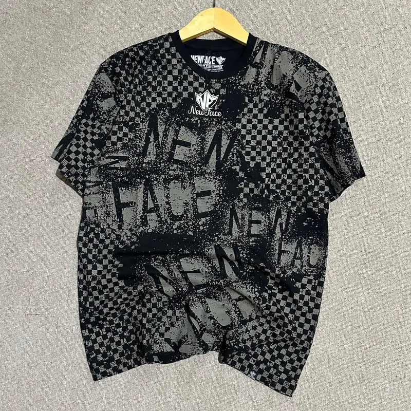Newface baju kaos pria original FACE1009 distro cotton combed 24s Katun Nyaman 1